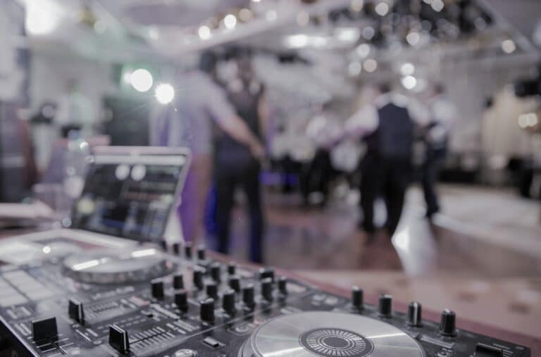 DJ and Dancefloor